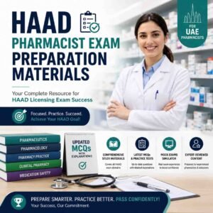 HAAD Pharmacist exam 1000 Questions